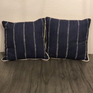 Navy pillows- 2